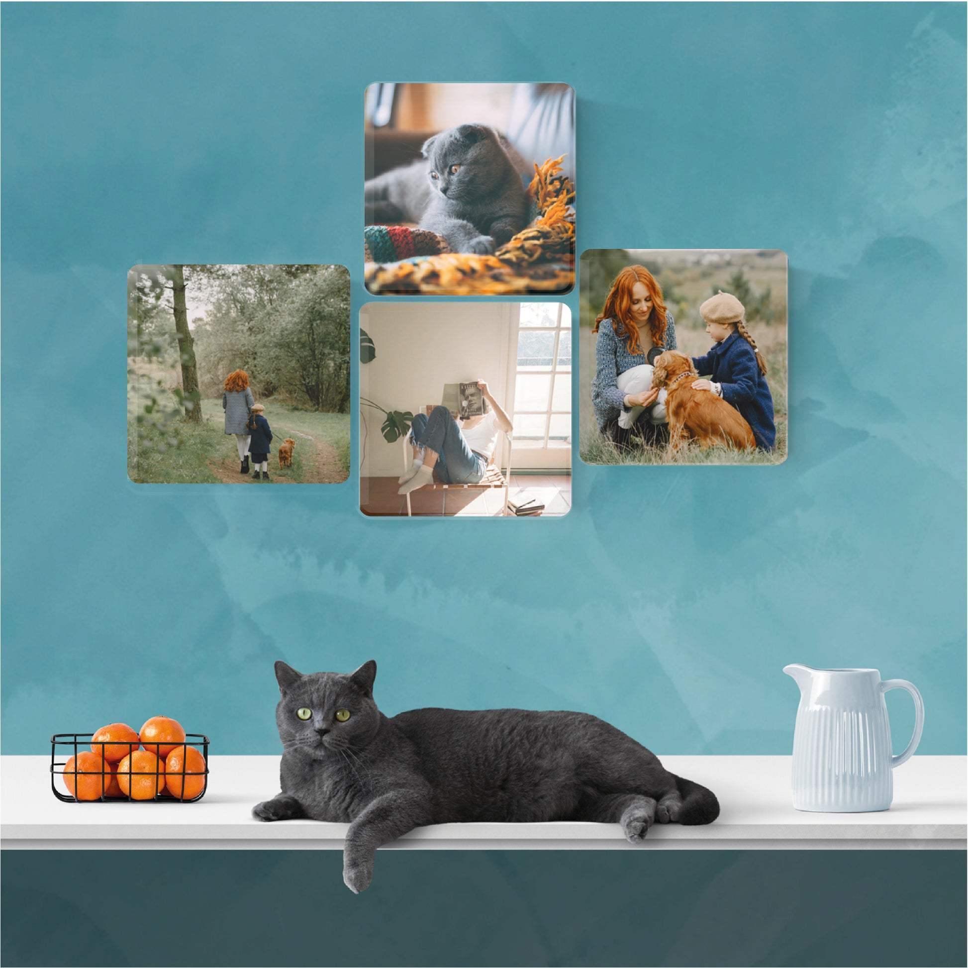 Personalized real glass birthday photo frame, perfect for unforgettable celebrations. Presented as a thoughtful and personalized gift.